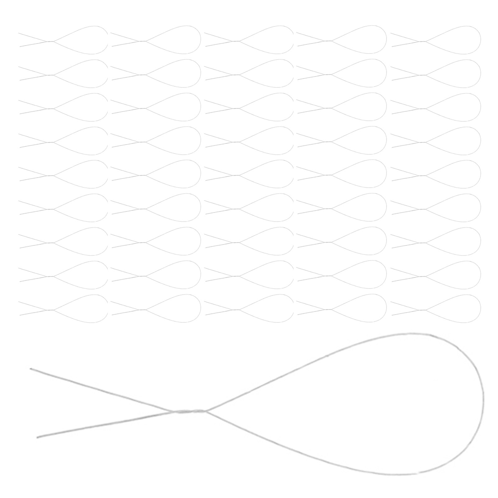 250Pcs Craft Flower Wire Stems - Wire Stem Florist recension och pris