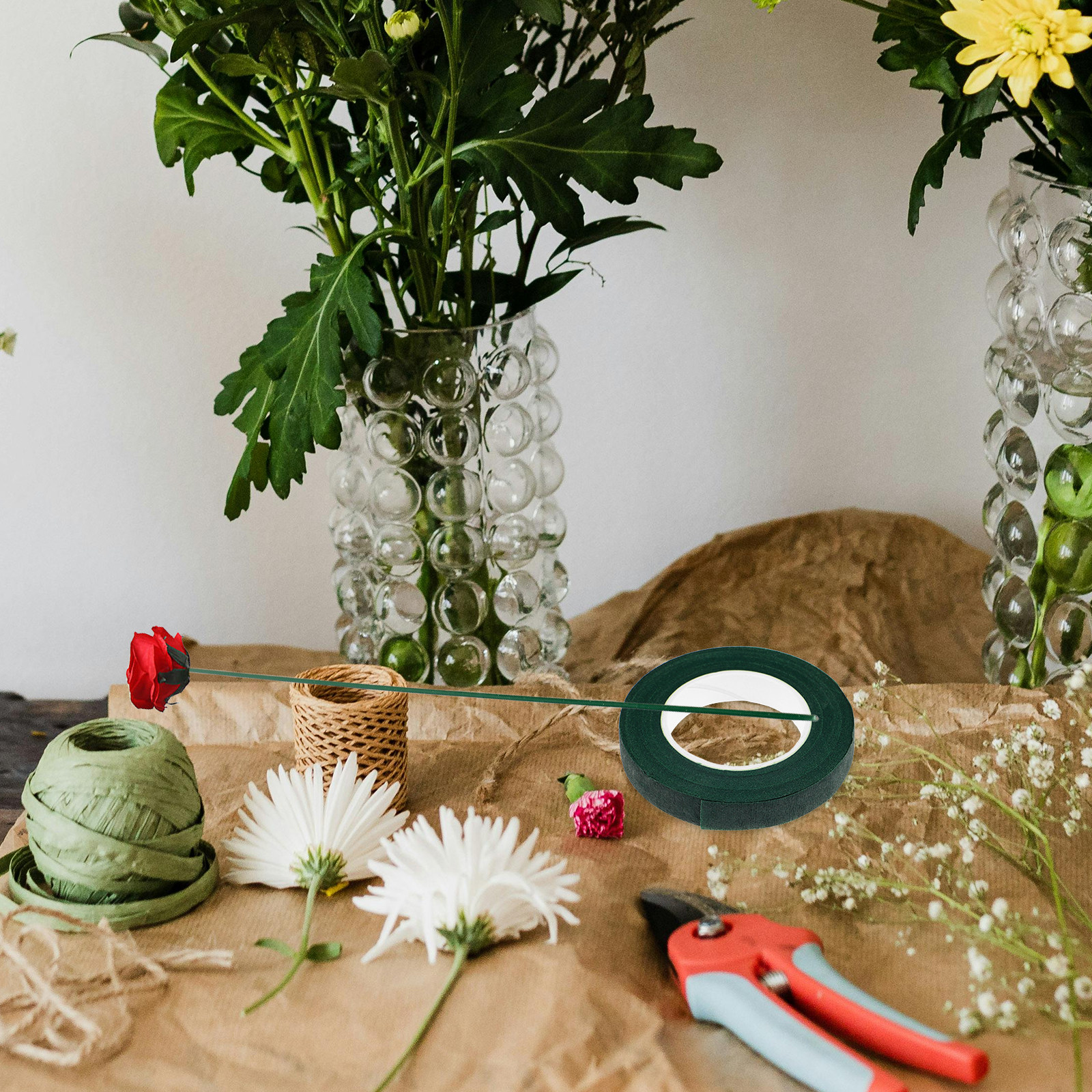 Floral Paper for Bouquets Tape - Wire Stem Florist recension och pris